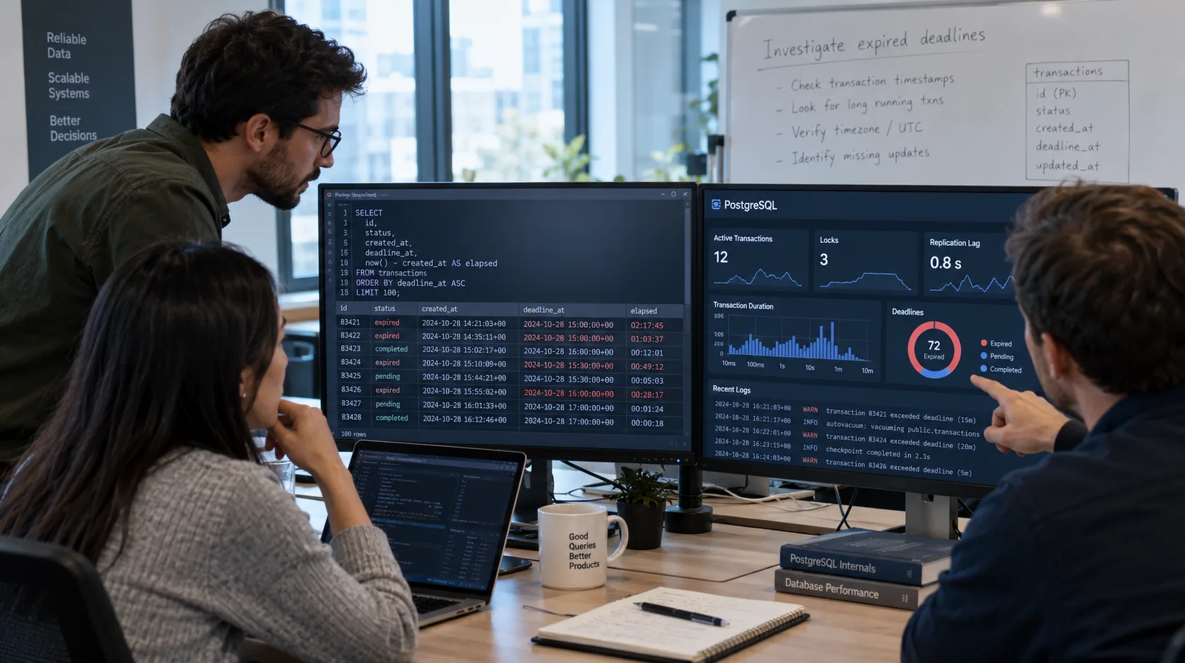 Your PostgreSQL Row Is New. Why Is Its Deadline Already Past? illustration