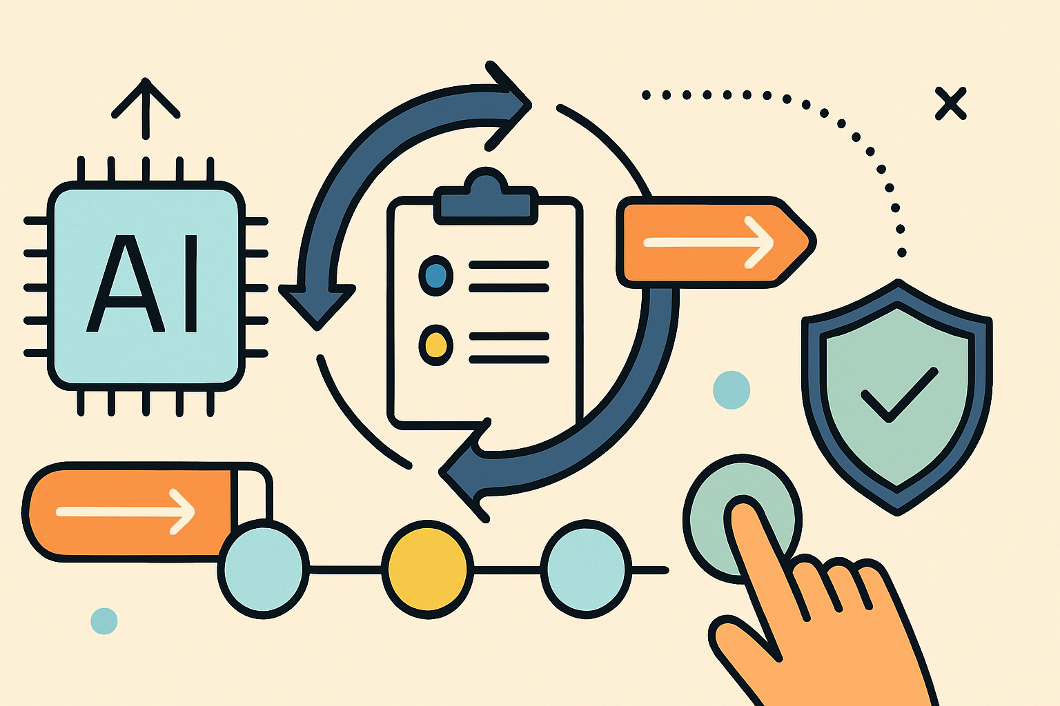 Deployment, Versioning, and Safe Rollout — illustration