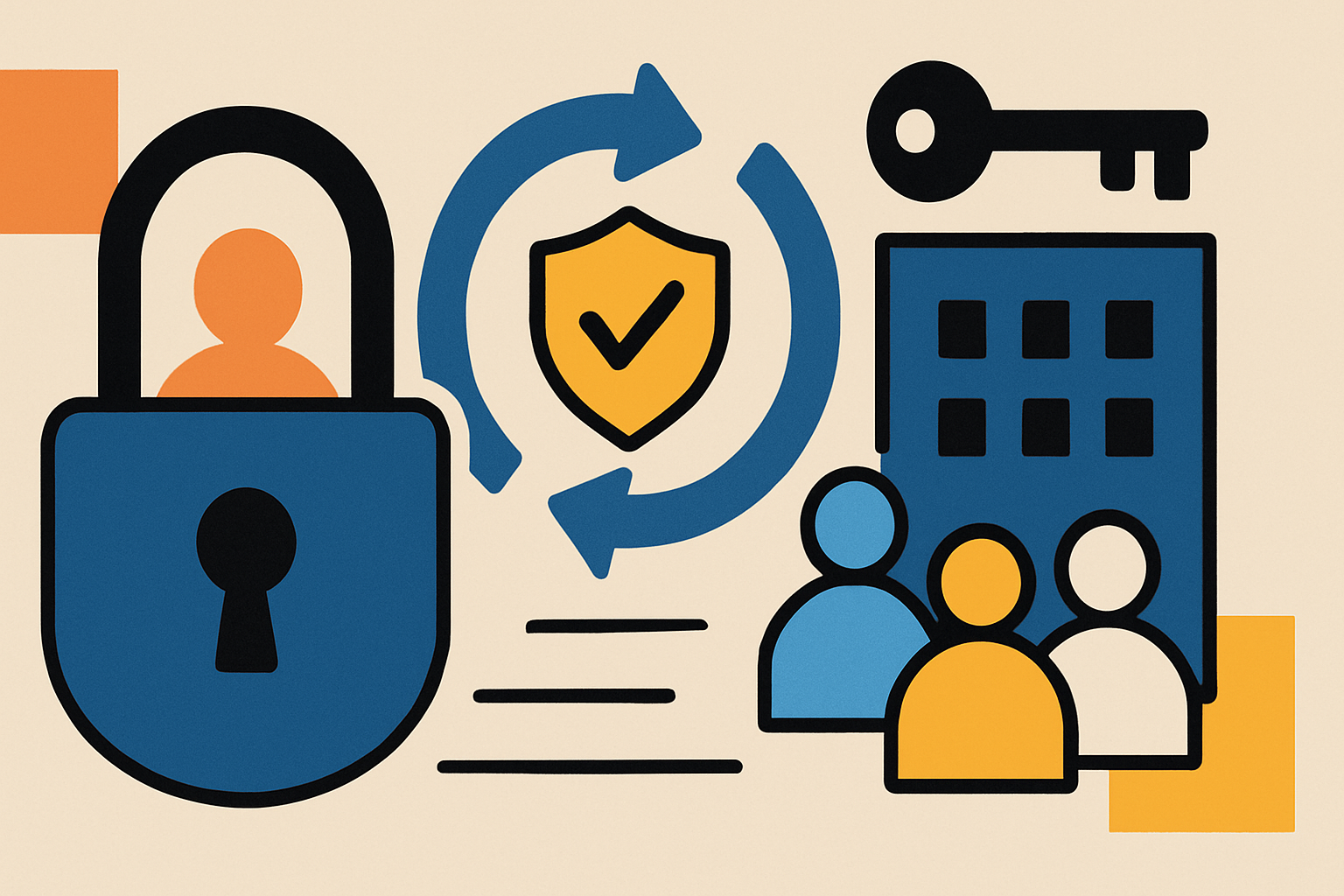 Security, Permissions, and Multi-Tenancy — illustration